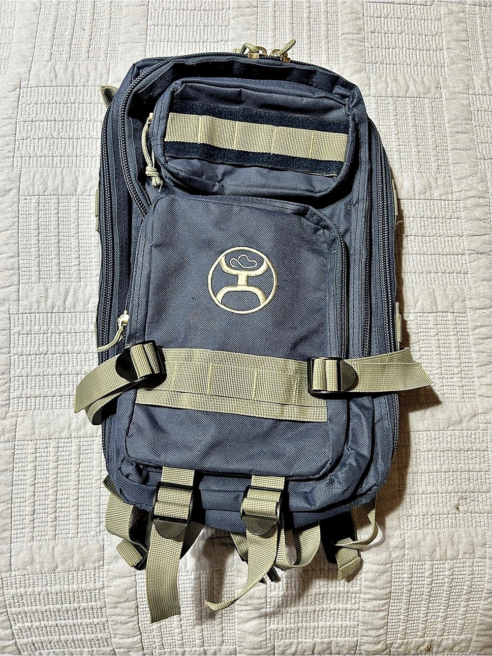 Hooey Backpack Blue & Gray